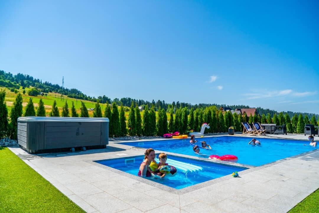 Aparthotel Rabian-Ski Zewnetrzny Basen Oraz Jacuzzi Z Podgrzewana Woda Sala Zabaw I Dmuchaniec Białka Tatrzańska Exterior foto