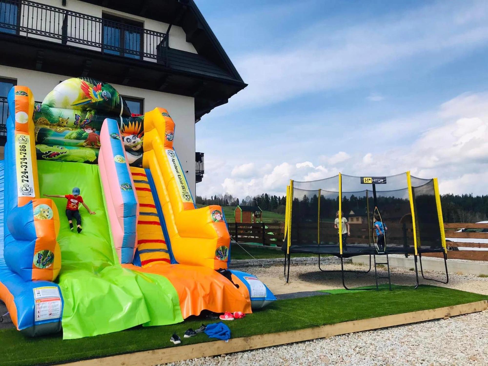 Aparthotel Rabian-Ski Zewnetrzny Basen Oraz Jacuzzi Z Podgrzewana Woda Sala Zabaw I Dmuchaniec Białka Tatrzańska Exterior foto